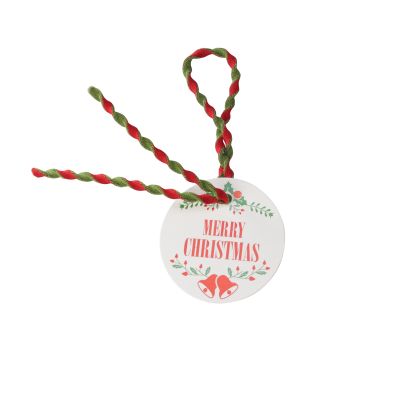 Printed card with effect cord