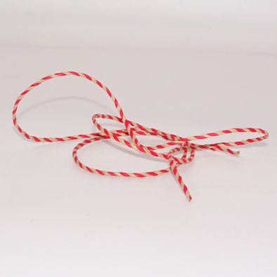 Paper cord two-colored