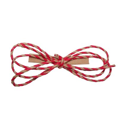 6-loop bow made of paper cord