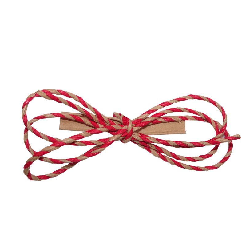 6-loop bow made of paper cord