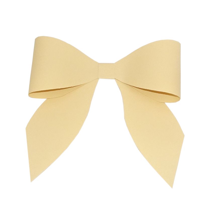 2-loop-bows made of paper