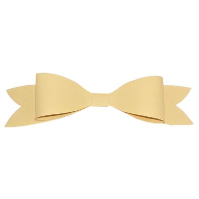 Paperbow with ends in dovetail shape