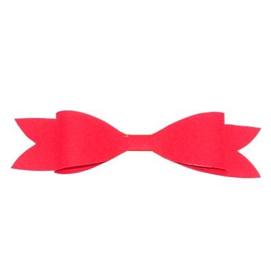 Paperbow with ends in dovetail shape