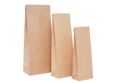 Cross-bottom bag brown