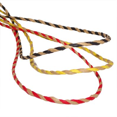 Paper cord two-colored