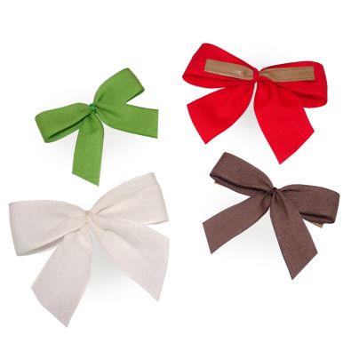 Bows made from Tencel ribbon