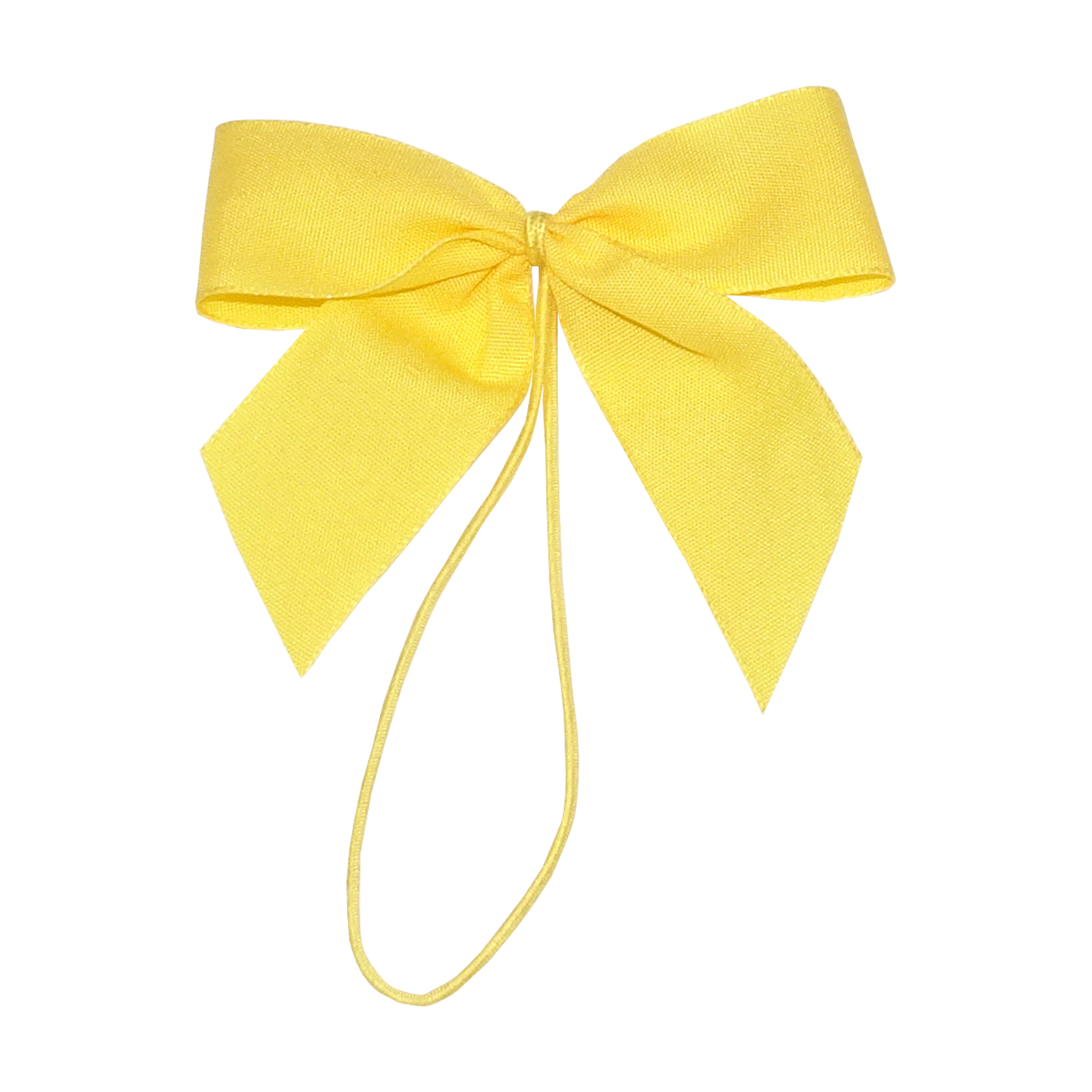 2-loop-bow made from Tencel with 25 cm long elastic strap