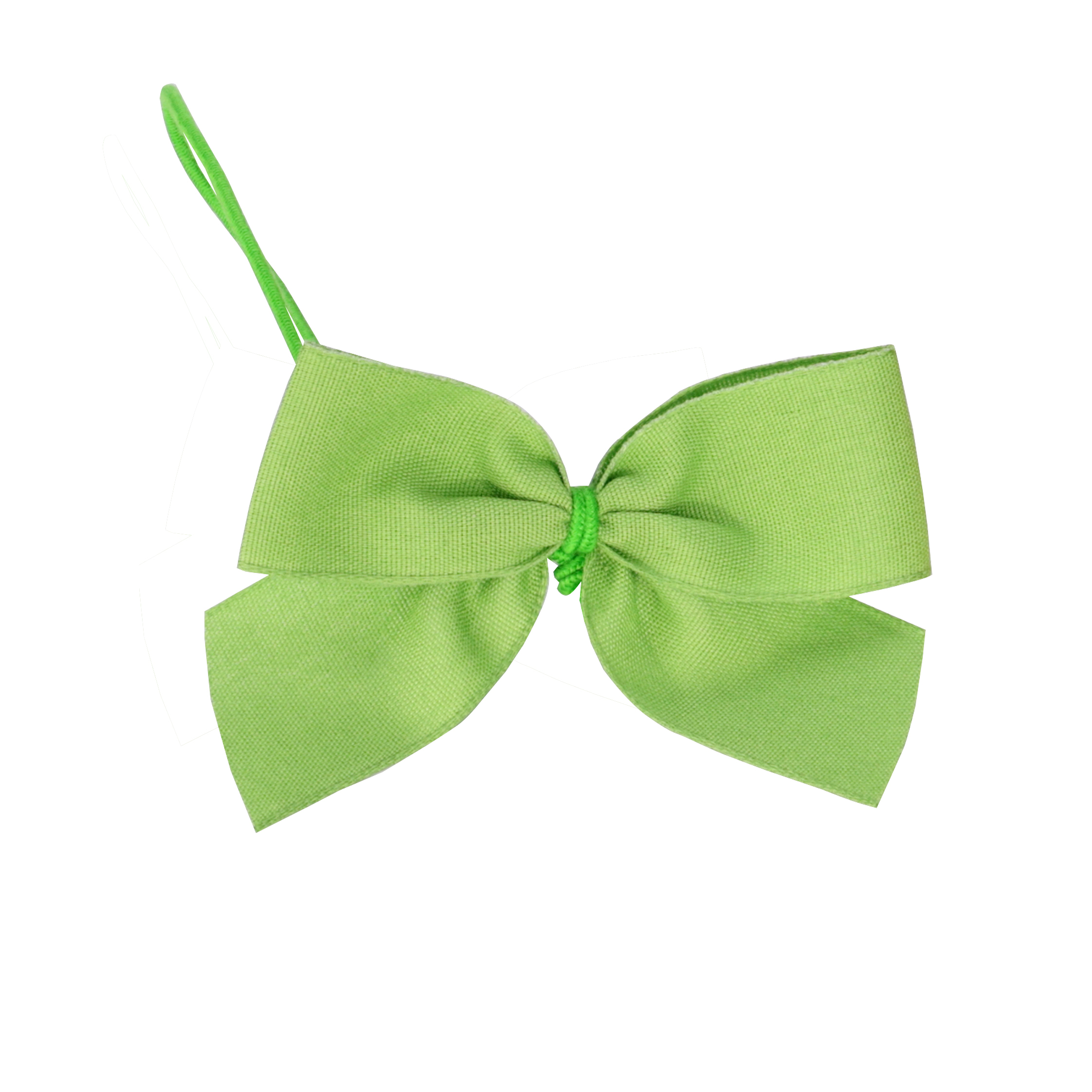 2-loop-bow made from Tencel with 25 cm long elastic strap