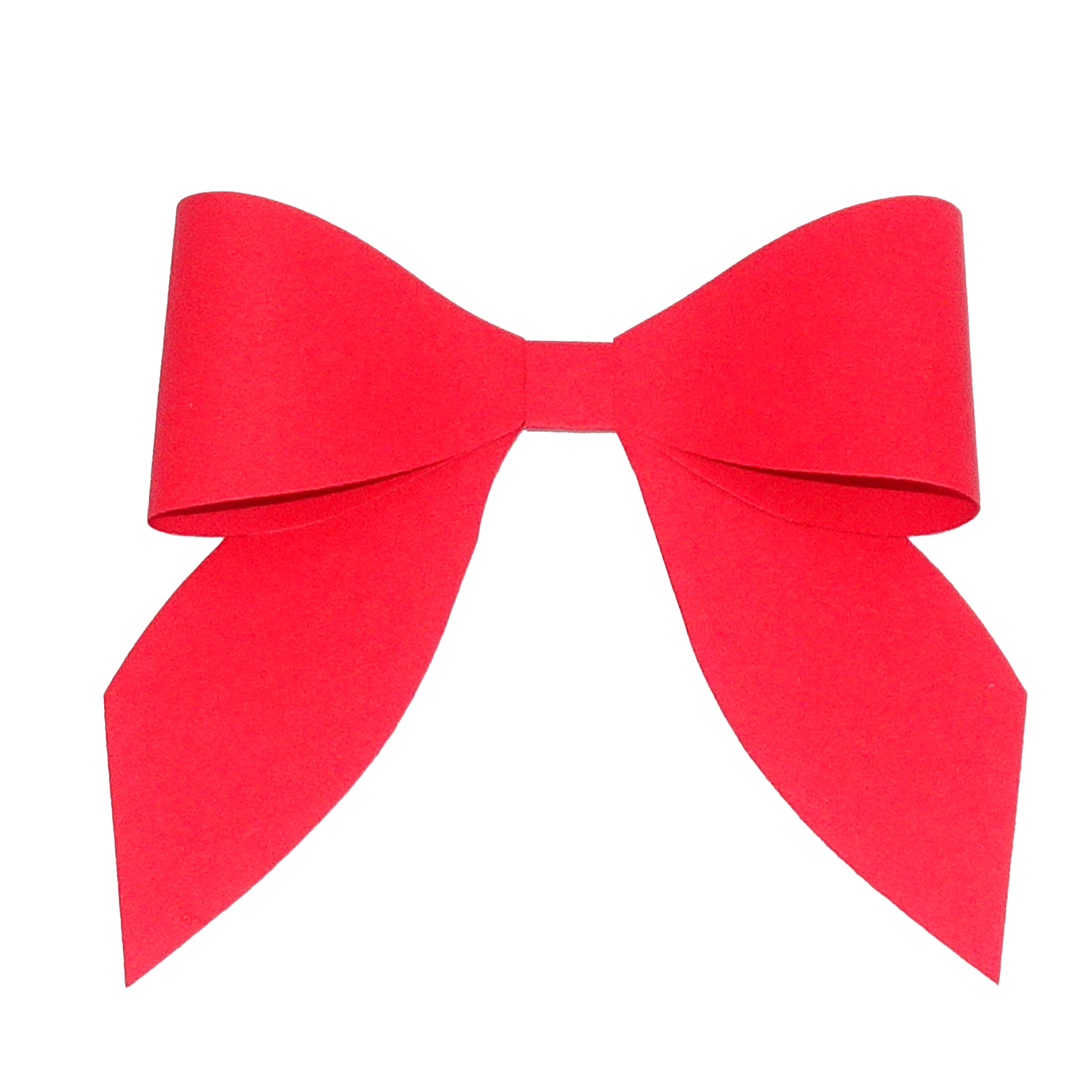 2-loop-bows made of paper