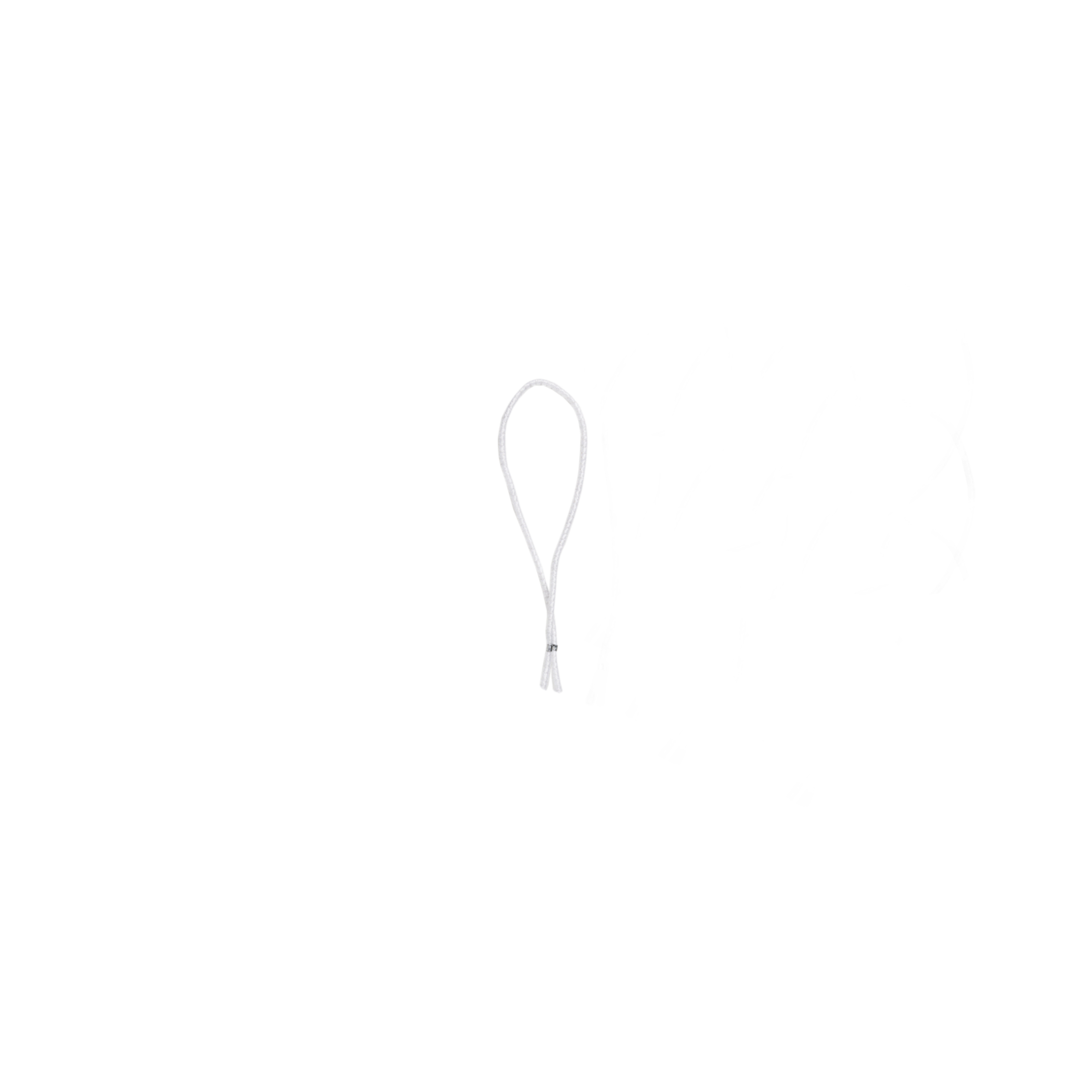 Elastic hanger black and white
