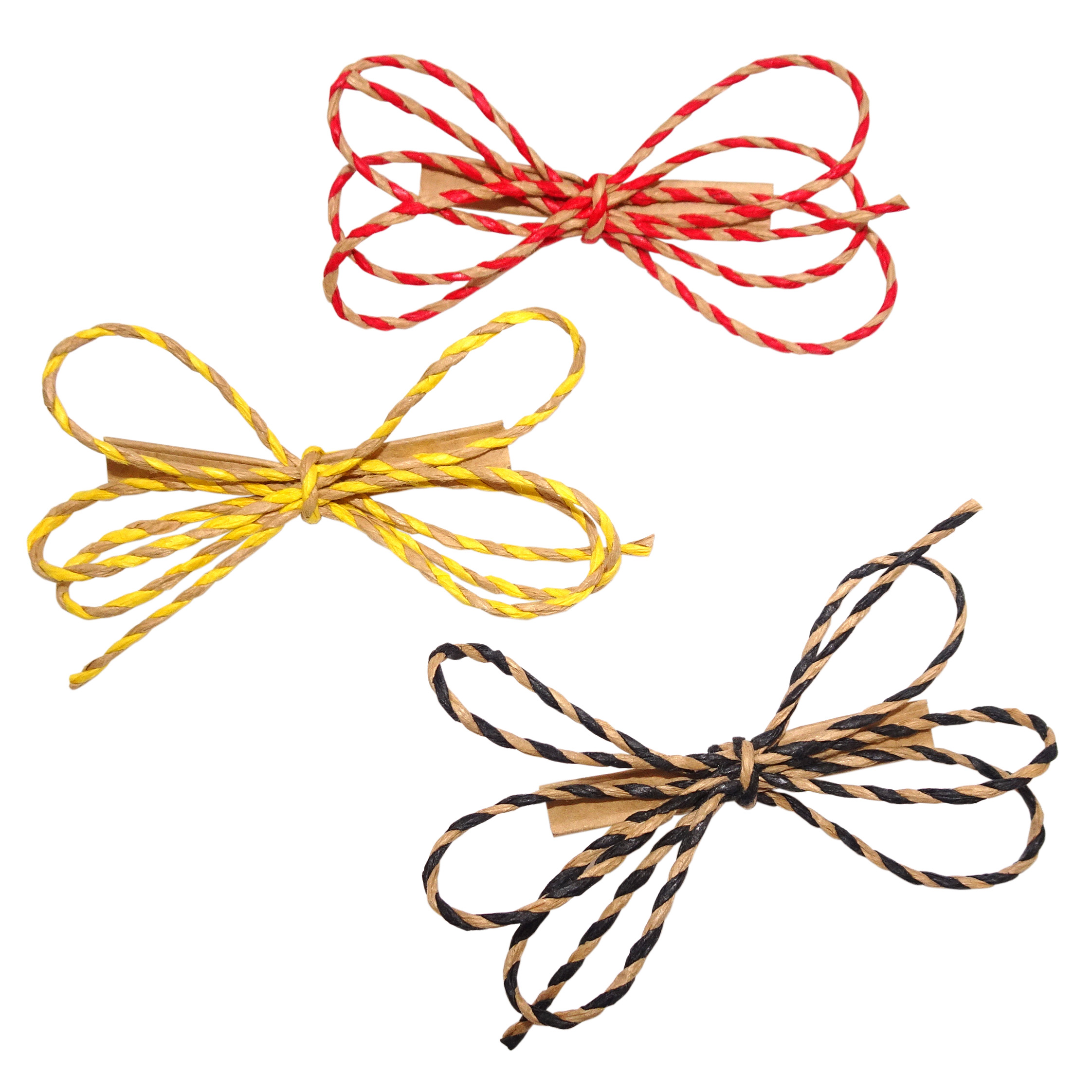 6-loop bow made of paper cord