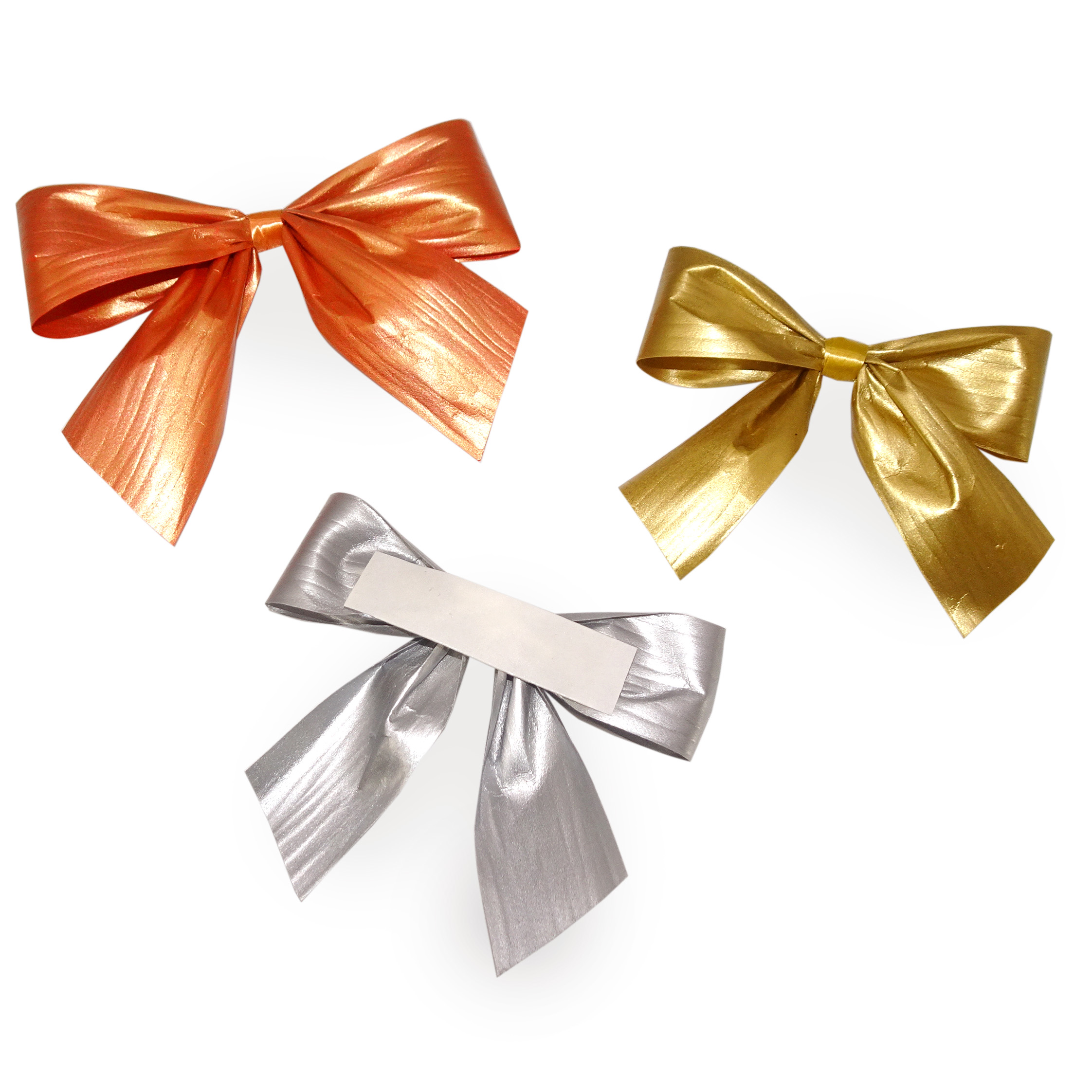 Gift-bows made from recyclable polypropylen